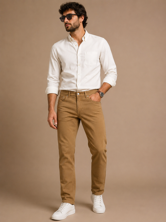 Levi's Original Men's Slim Fit Chino Pant – Camel Brown